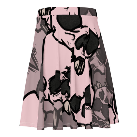 Skater Skirt - Skull XIII