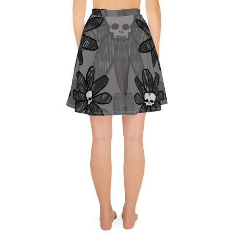 Skater Skirt - Skull XIV