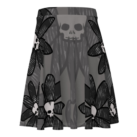 Skater Skirt - Skull XIV