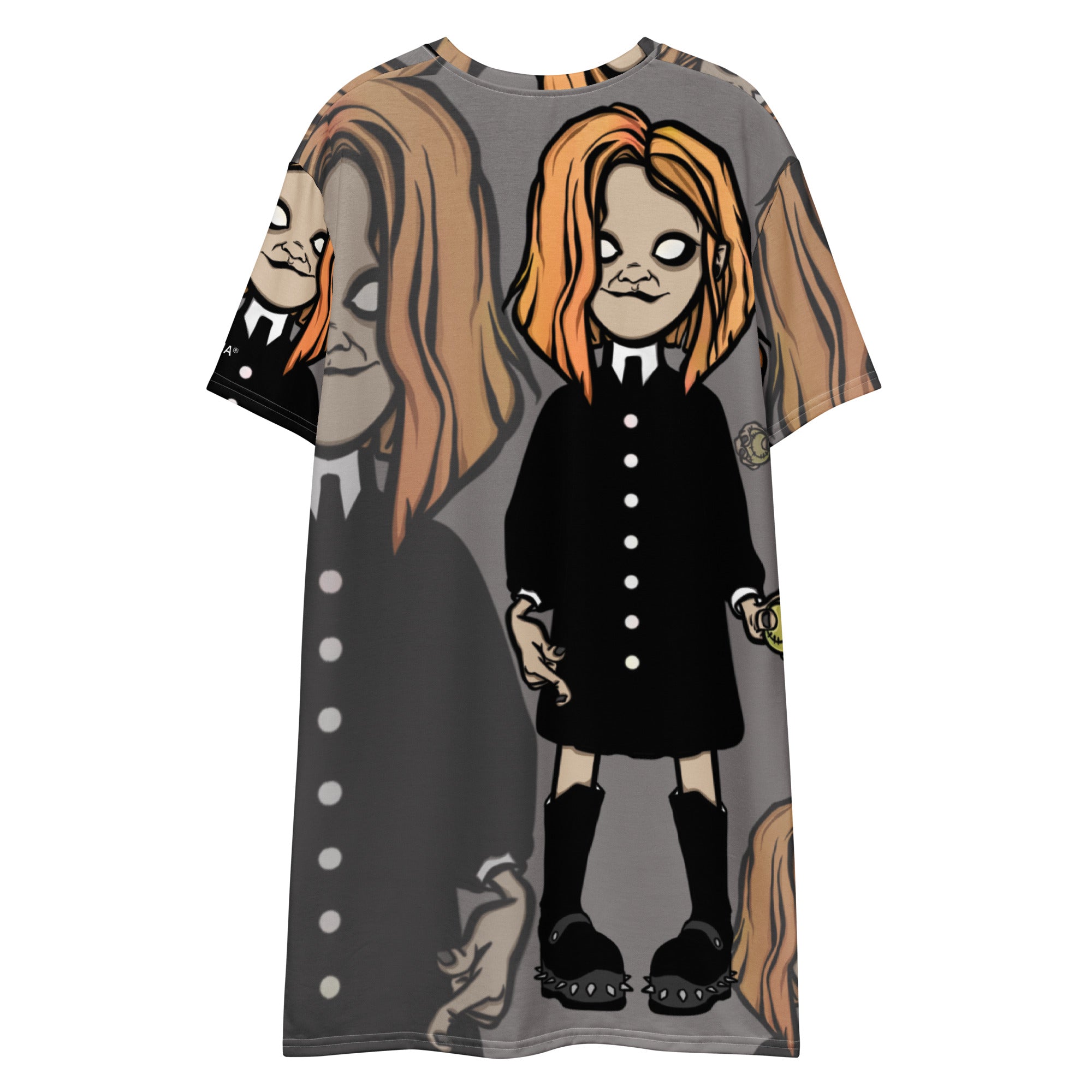Oversized T-Shirt Dress - Gothic II