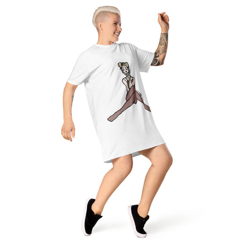 Oversized T-Shirt Dress - Girl Power IX