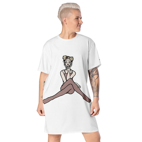 Oversized T-Shirt Dress - Girl Power IX