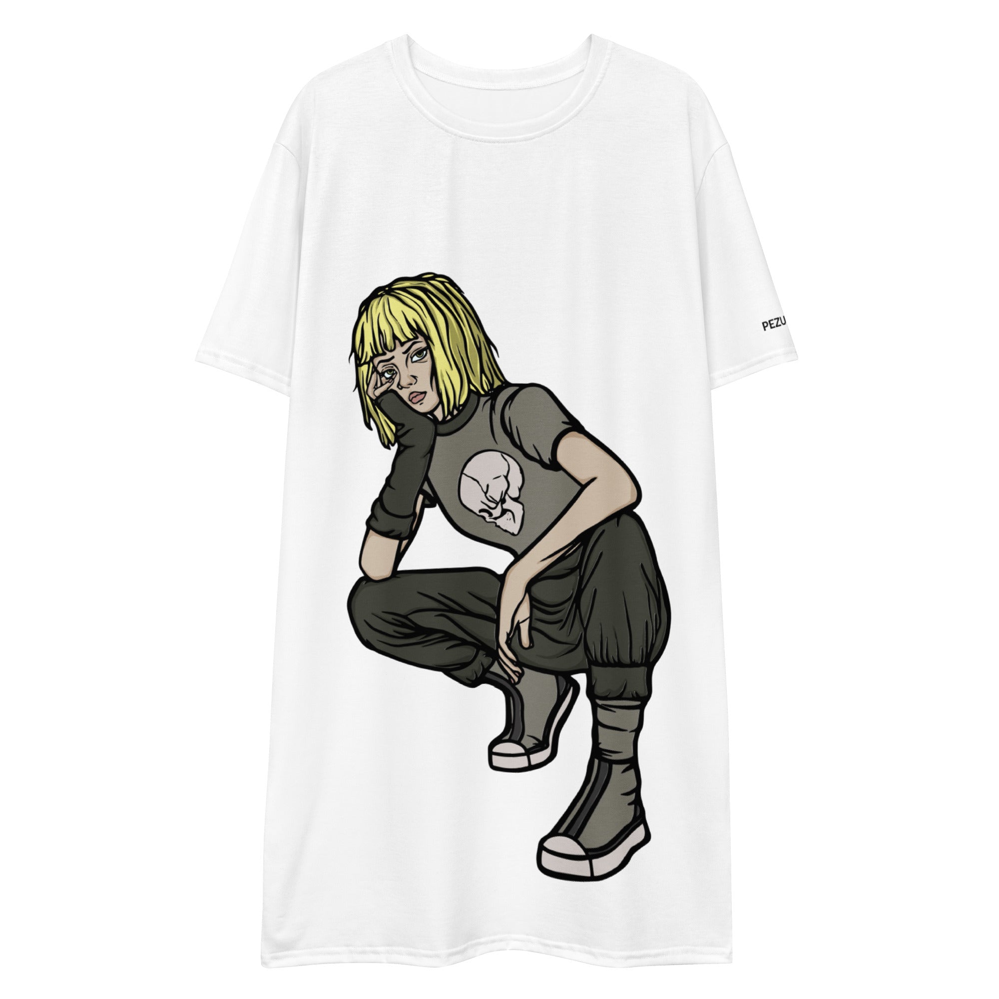Oversized T-Shirt Dress - Girl Power XI