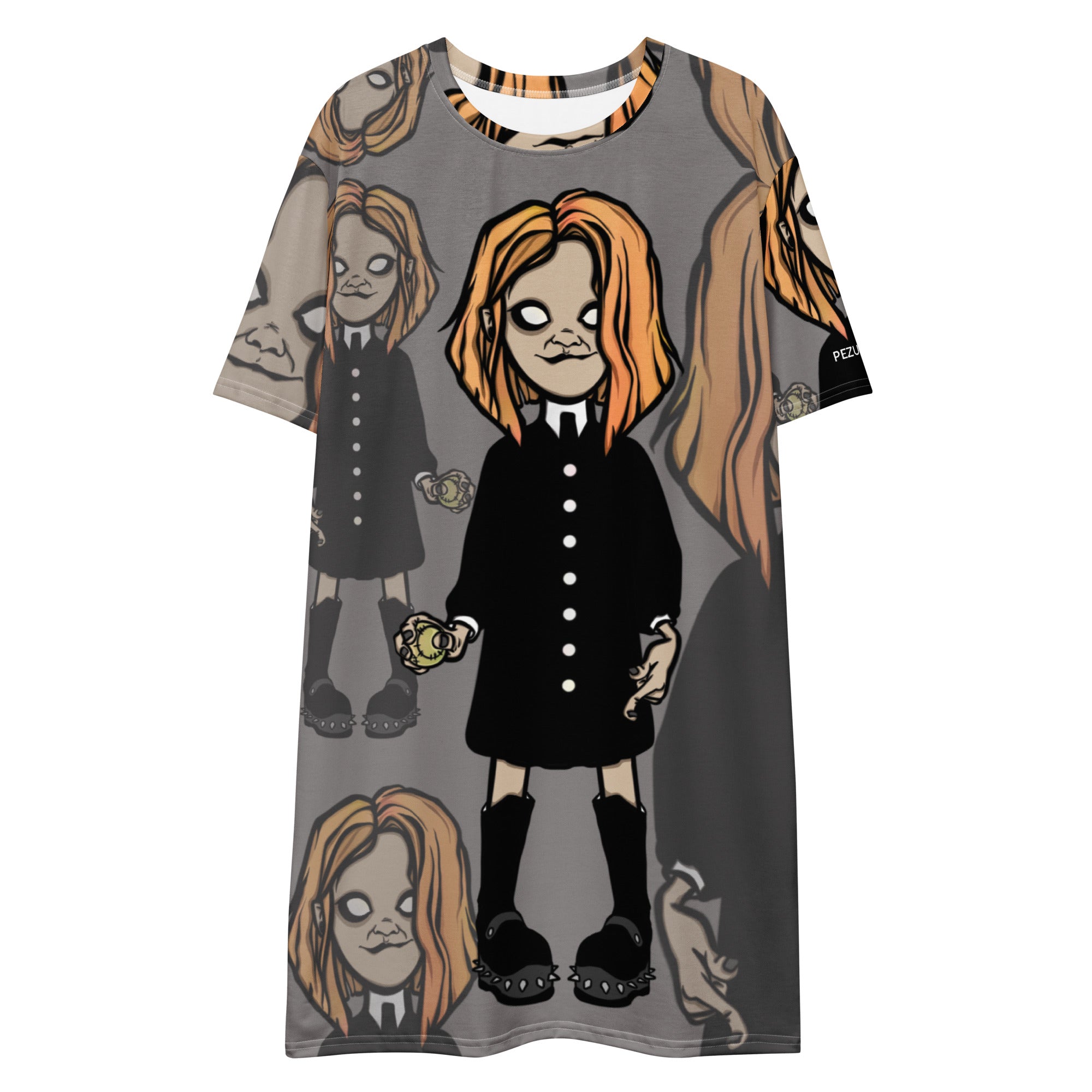 Oversized T-Shirt Dress - Gothic II