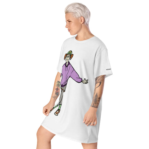 Oversized T-Shirt Dress - Girl Power III