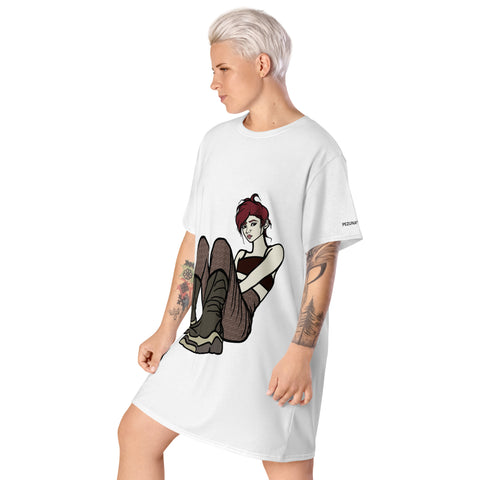 Oversized T-Shirt Dress - Girl Power VI