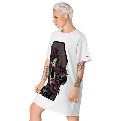 Oversized T-Shirt Dress - Gothic I