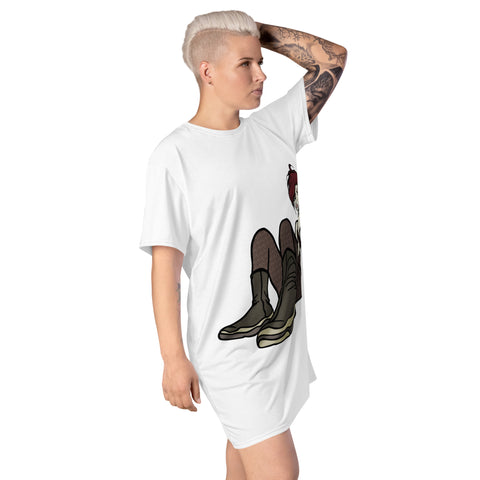 Oversized T-Shirt Dress - Girl Power VI