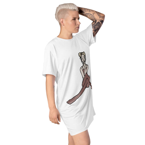 Oversized T-Shirt Dress - Girl Power IX