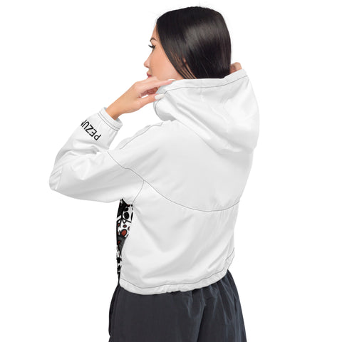 Cropped Windbreaker - Happy DeviI II