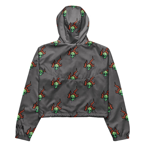 Cropped Windbreaker - Skull XV