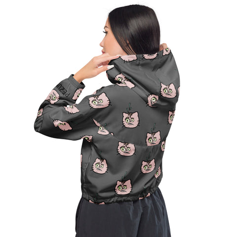 Cropped Windbreaker - Kitty VI