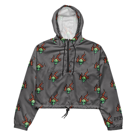 Cropped Windbreaker - Skull XV