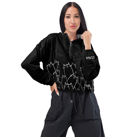 Cropped Windbreaker - Kitty IX