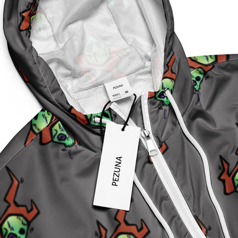 Cropped Windbreaker - Skull XV