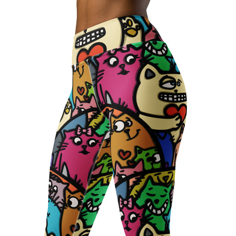 Yoga Leggings - Kitty III