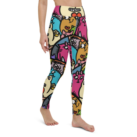 Yoga Leggings - Kitty III