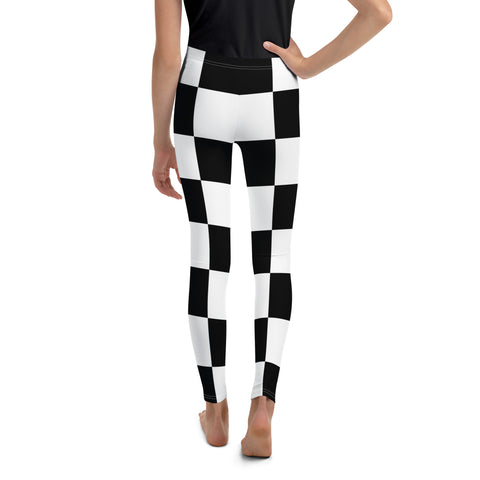 Youth Leggings - Checkered I