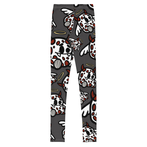 Youth Leggings - Happy DeviI II