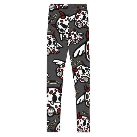 Youth Leggings - Happy DeviI II