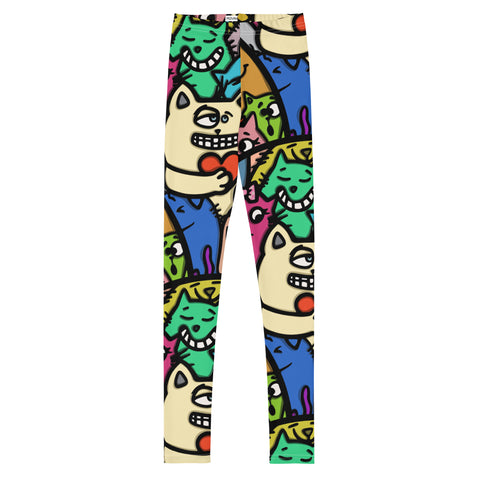 Youth Leggings - Kitty III