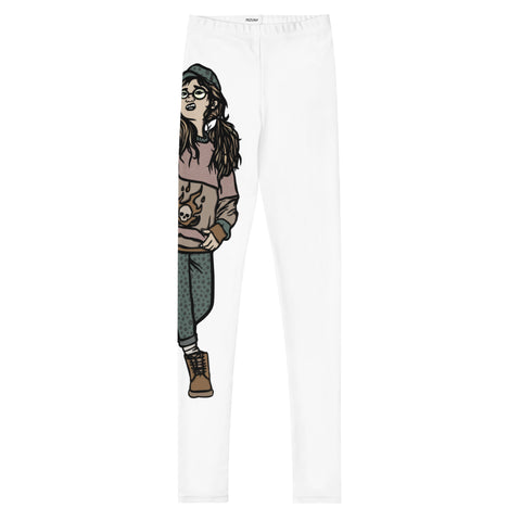 Youth Leggings - Girl Power XII