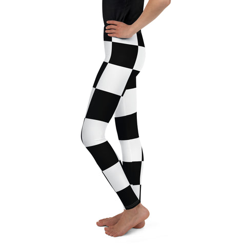 Youth Leggings - Checkered I