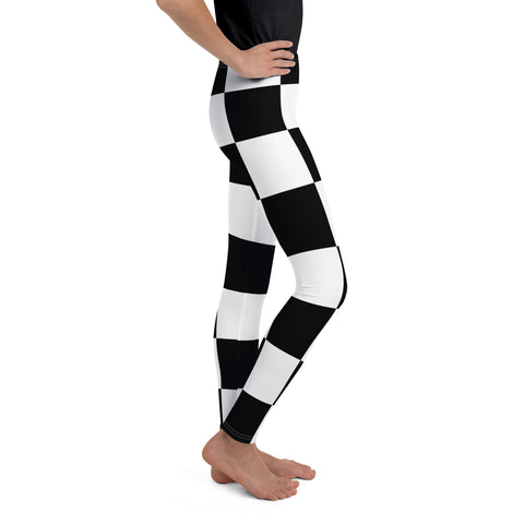 Youth Leggings - Checkered I