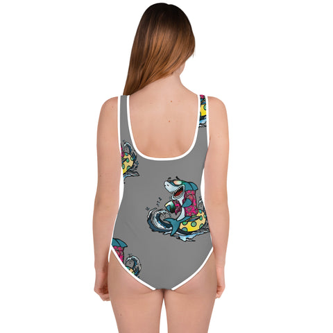 Youth One-Piece Swimsuit - Shark II