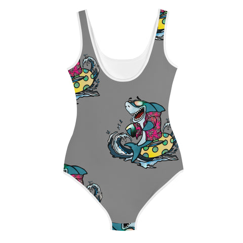 Youth One-Piece Swimsuit - Shark II