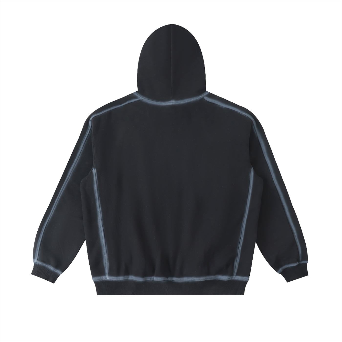 Sunfaded Edge Fleece Hoodie - Bad Decisions