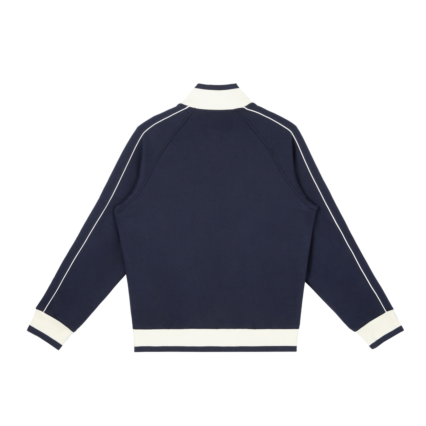 Color Block Raglan Sleeve Zip Track Jacket - Dividex