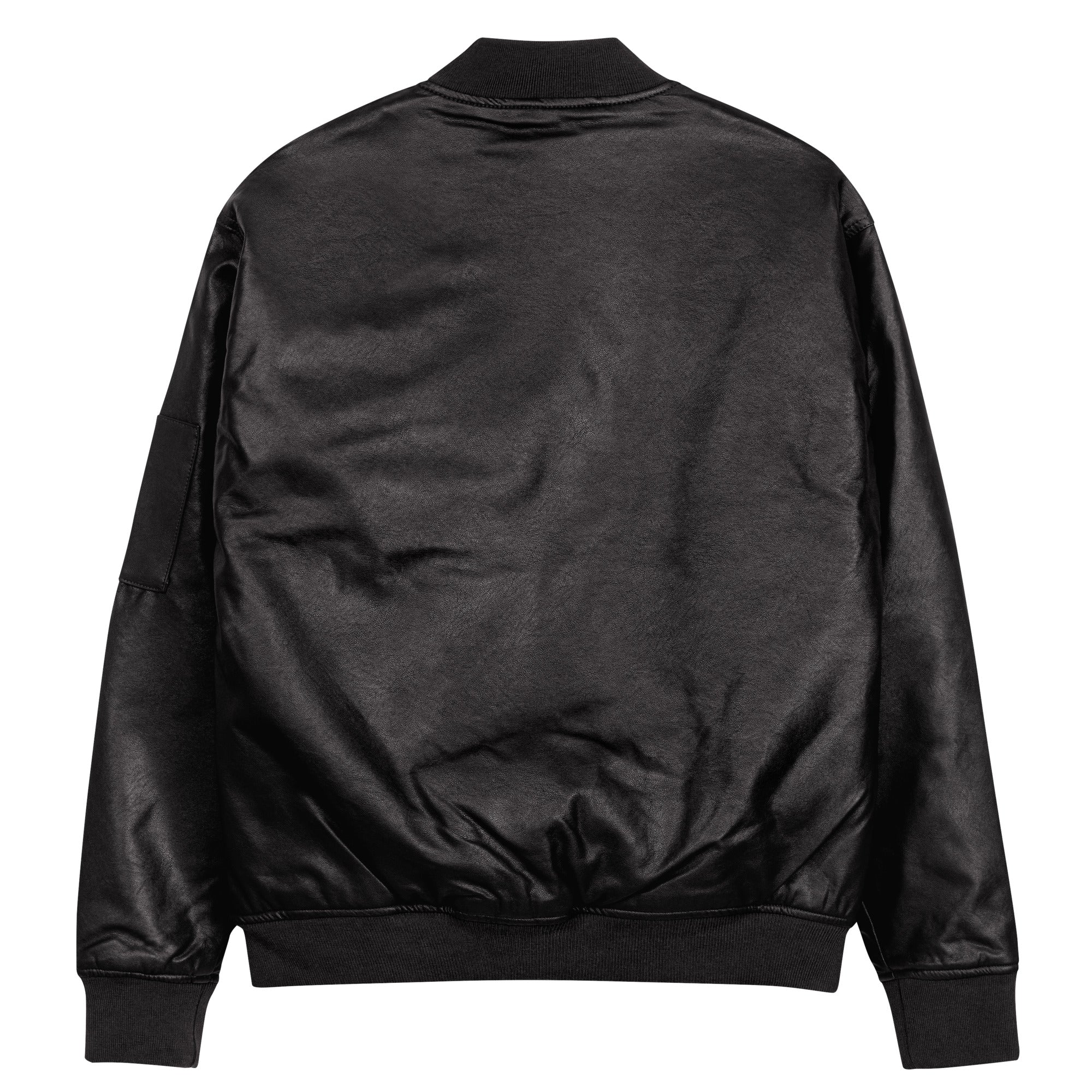 Leather Bomber Jacket - PEZUNA III