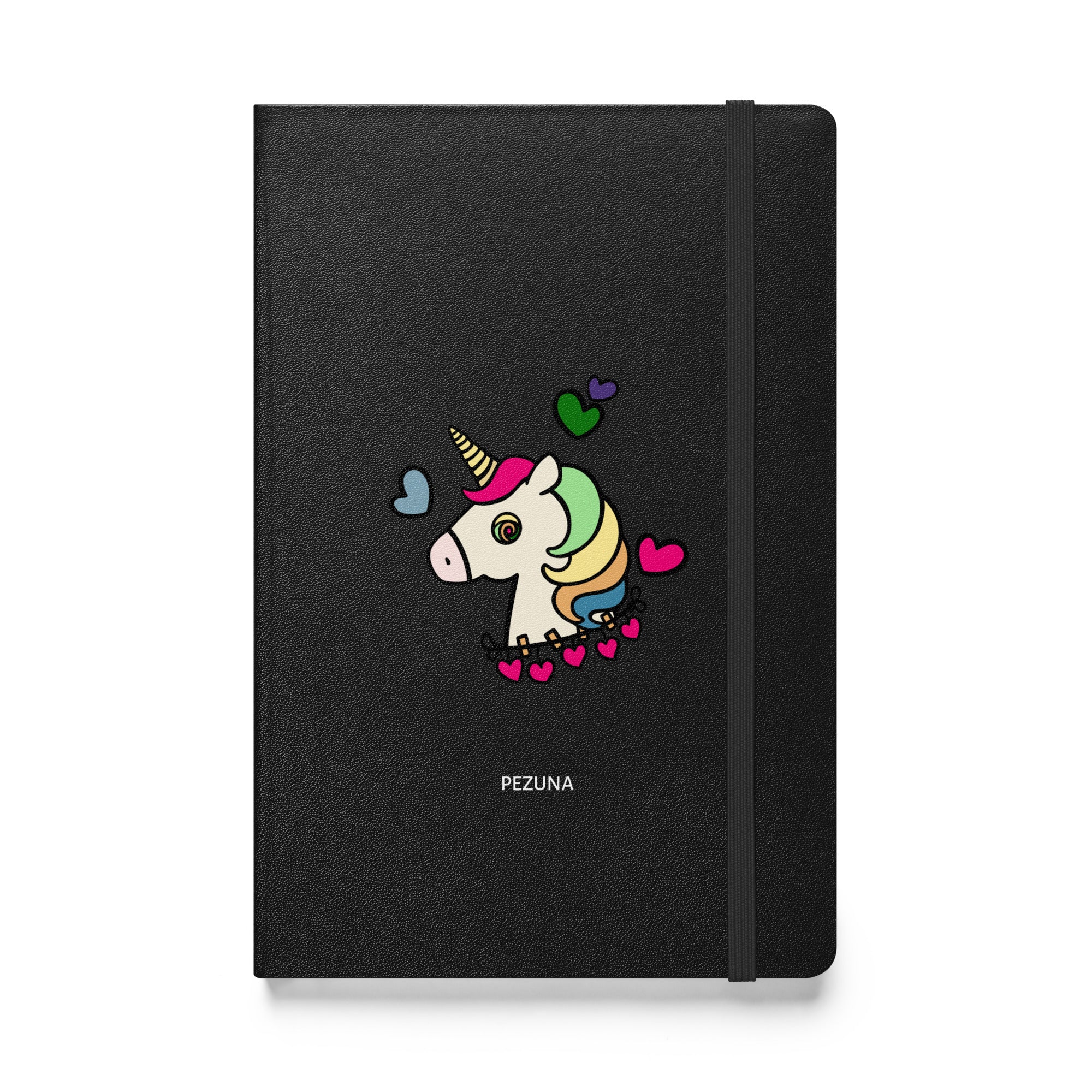 Hardcover Bound Notebook - Unicorn II