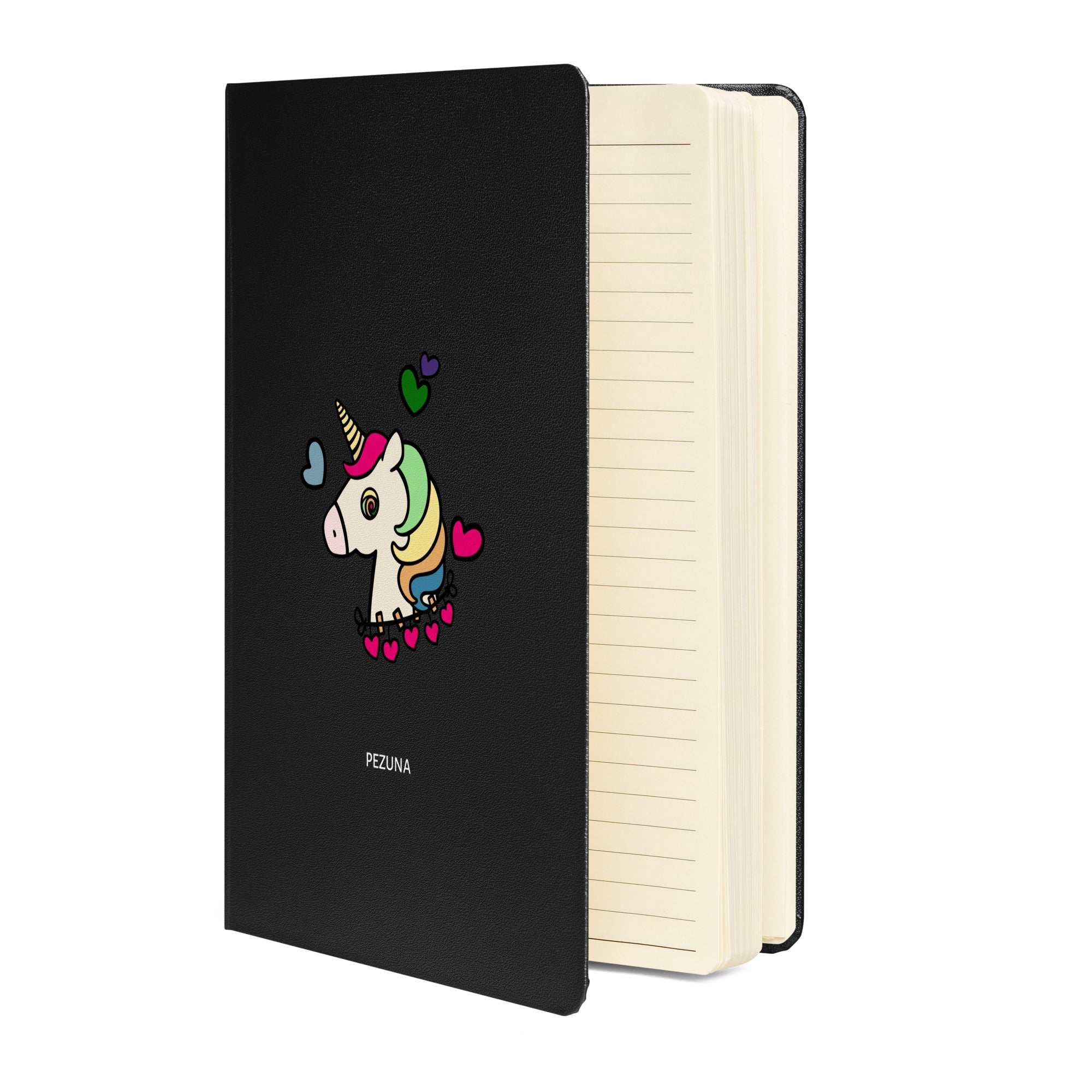 Hardcover Bound Notebook - Unicorn II