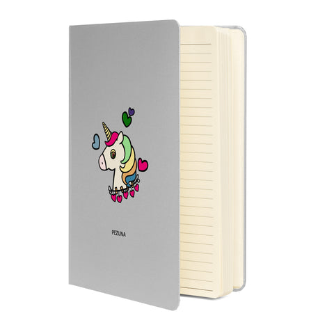 Hardcover Bound Notebook - Unicorn II