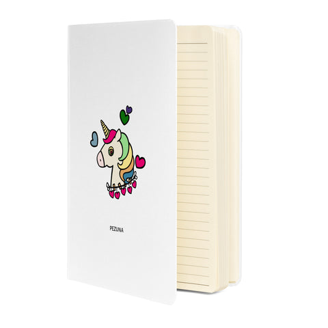 Hardcover Bound Notebook - Unicorn II