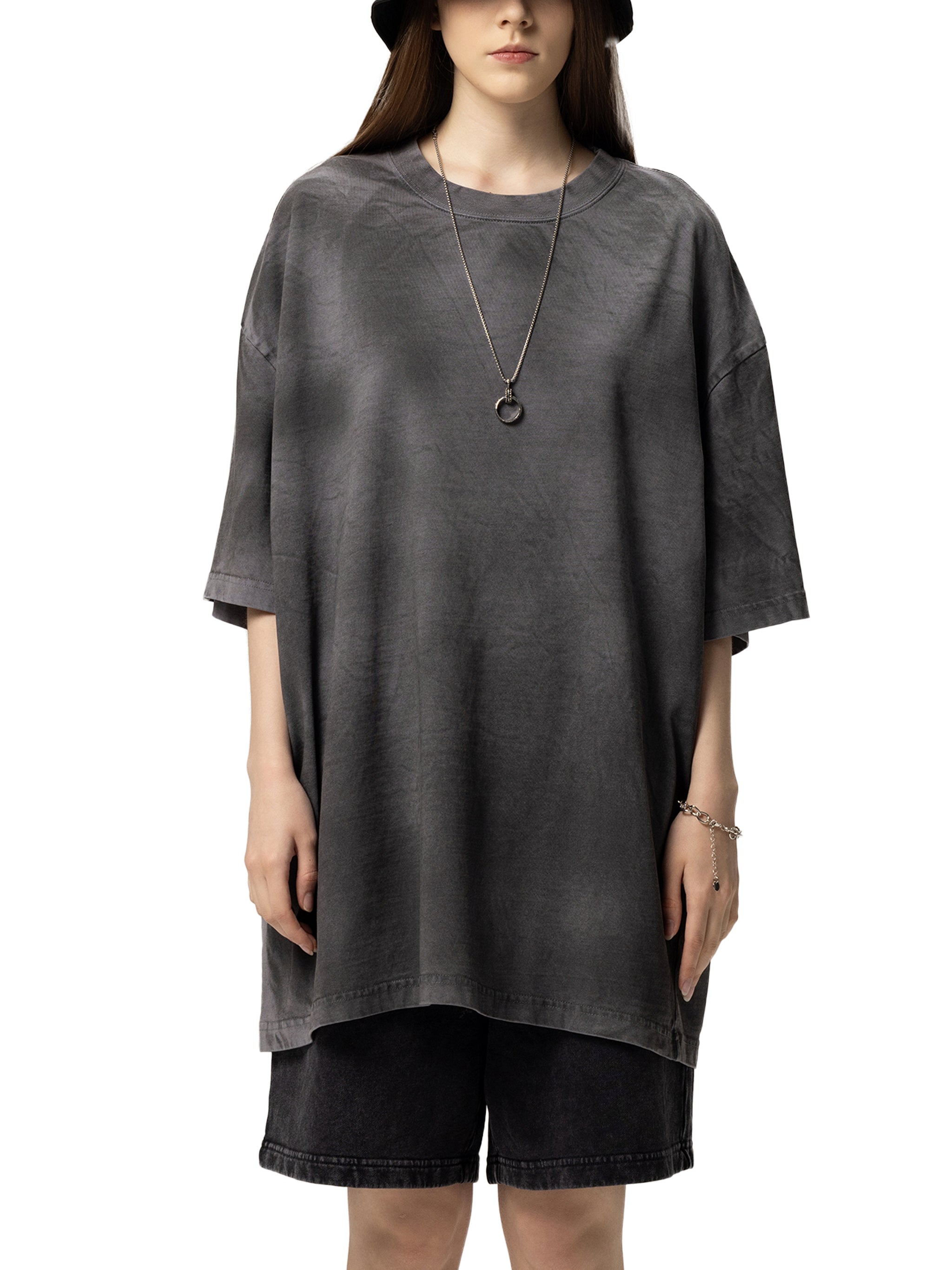 Dirty Washed Loose T-Shirt - Saltwound