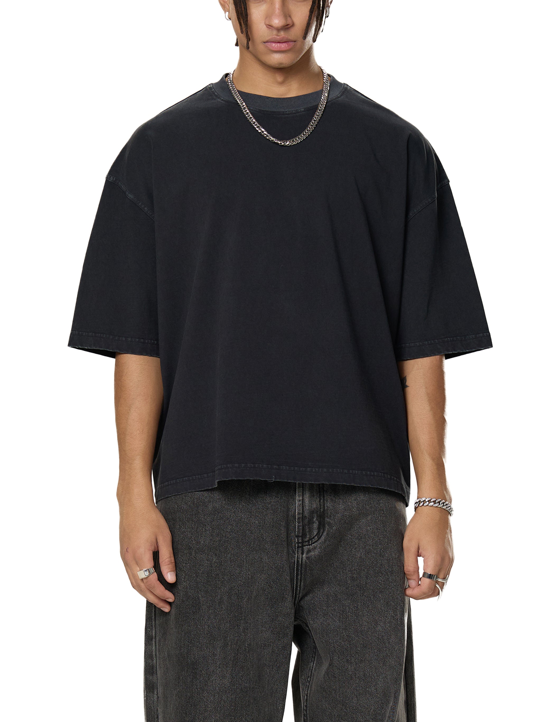 Vintage Washed Boxy T-Shirt - Dustmark