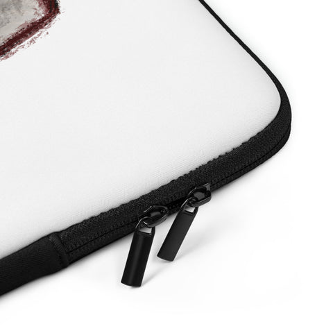 Laptop Sleeve - Blurry Skull V