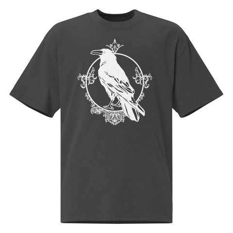 Oversized Faded T-Shirt - Raven I