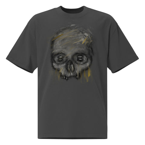 Oversized Faded - Blurry Skull VI