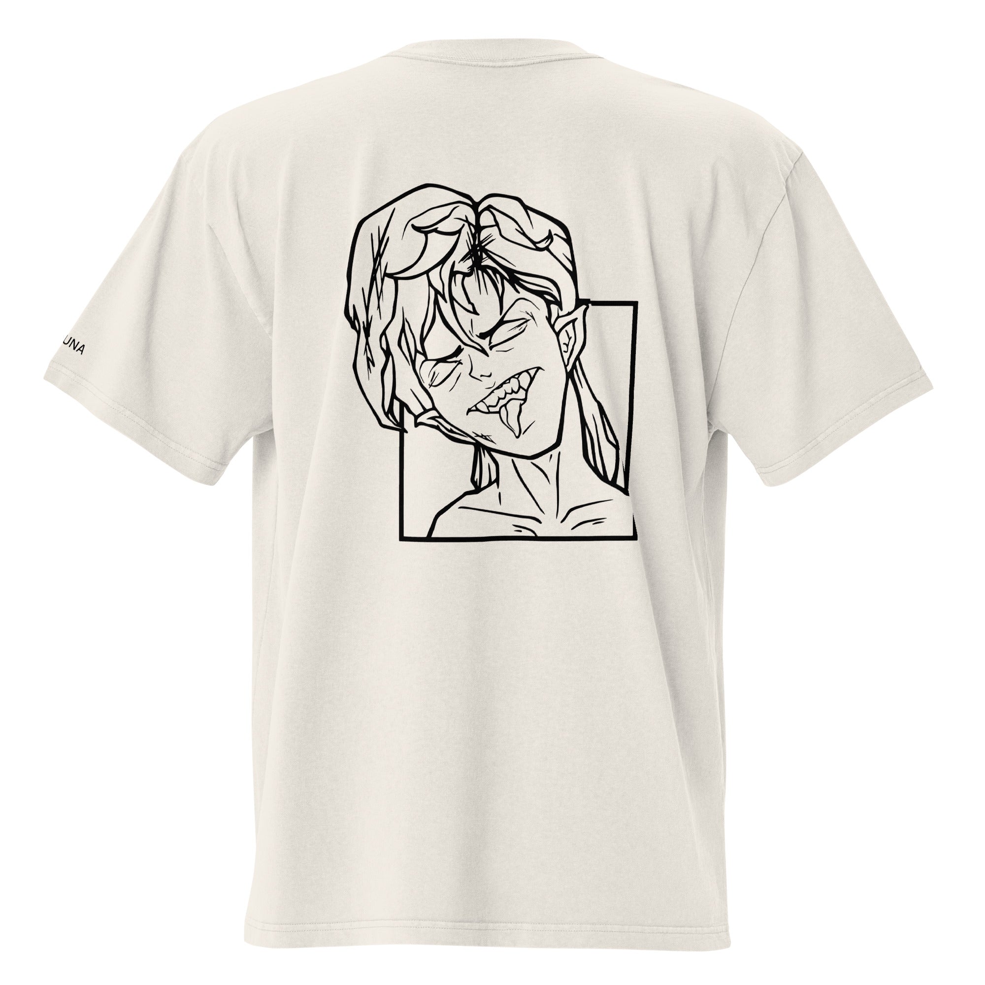 Oversized Faded T-Shirt - Anime II