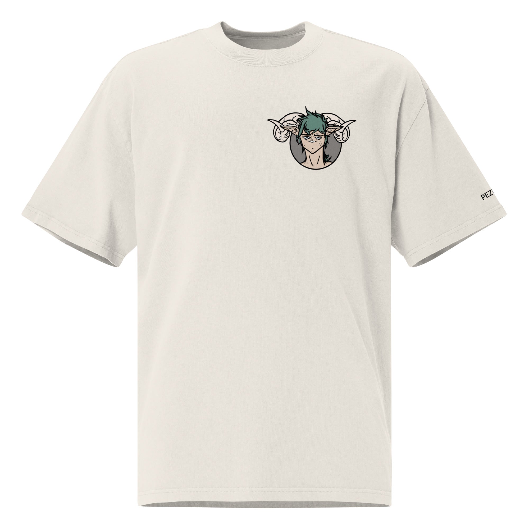 Oversized Faded T-Shirt - Anime V