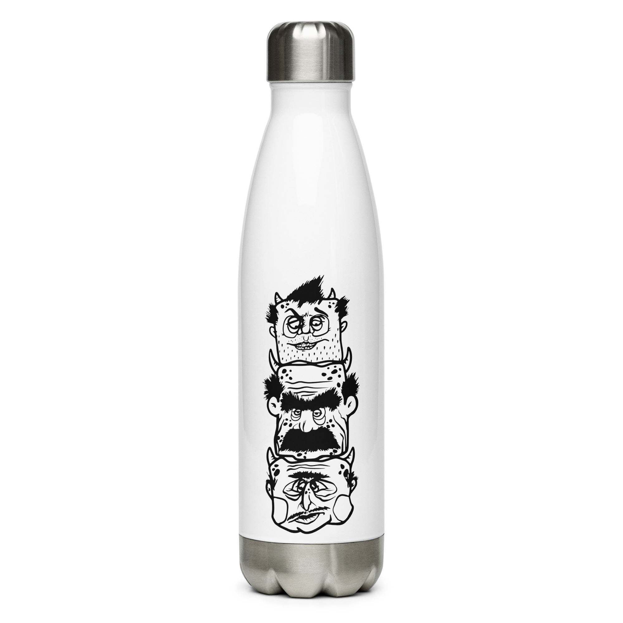 Stainless Steel Bottle - Faces I