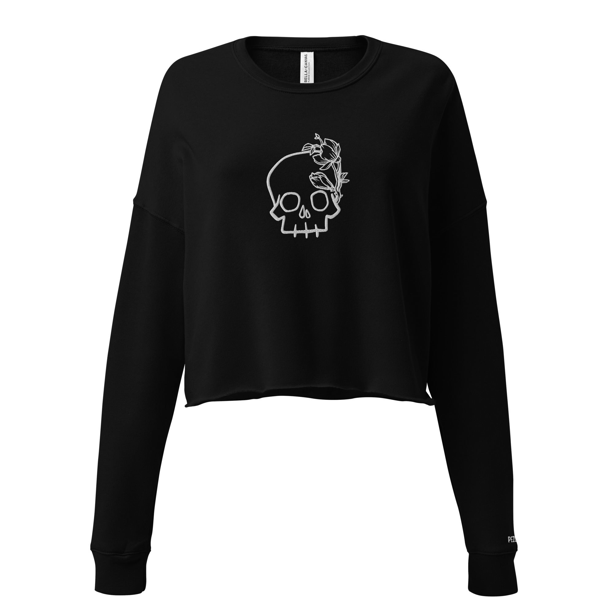 Crop Sweatshirt - Skull XII
