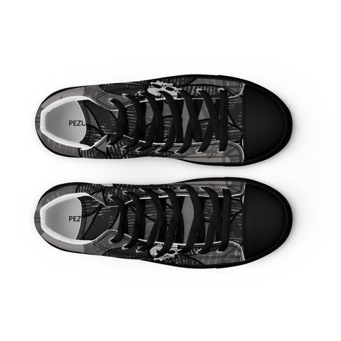 High Top Sneaker - Skull XIV