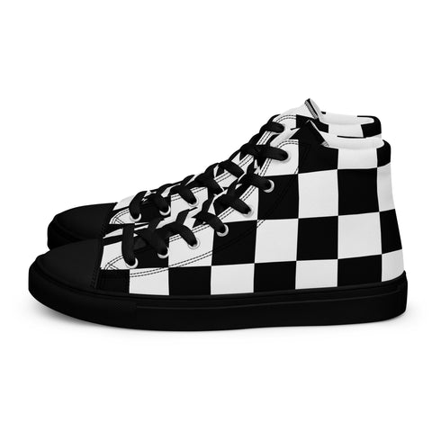 High Top Sneaker - Checkered I