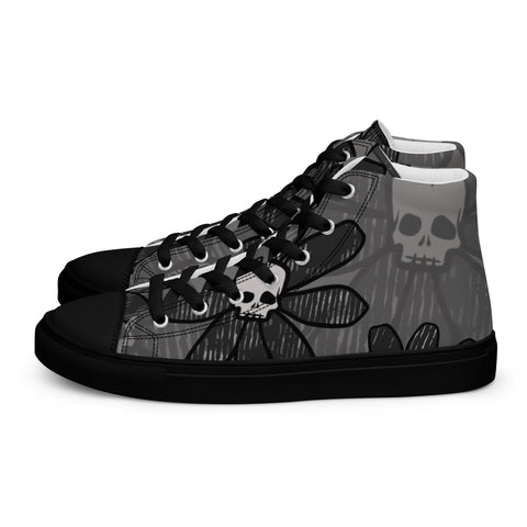 High Top Sneaker - Skull XIV