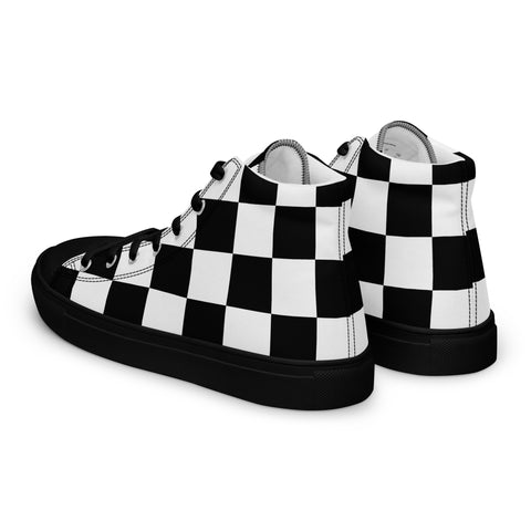 High Top Sneaker - Checkered I